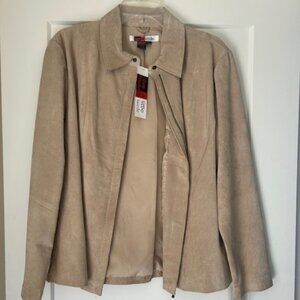 Live A Little Washable Suede Jacket